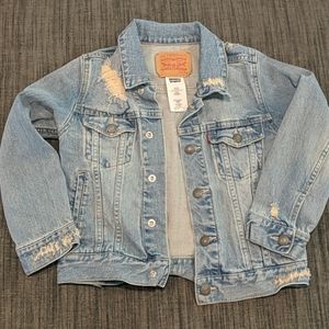 Levi's distressed Jean Jacket